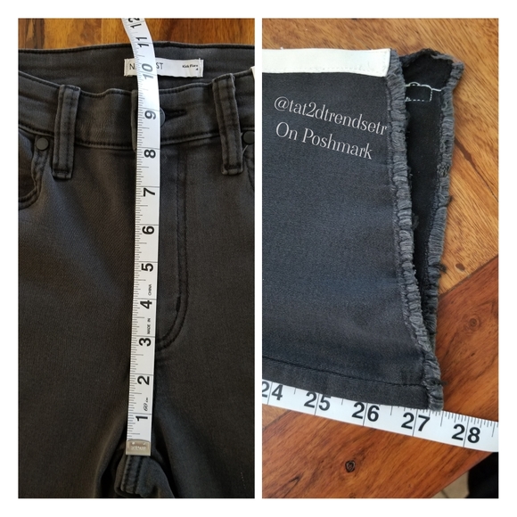 Nine West Side Stripe Kick Flare Stretch Jean - Picture 7 of 7